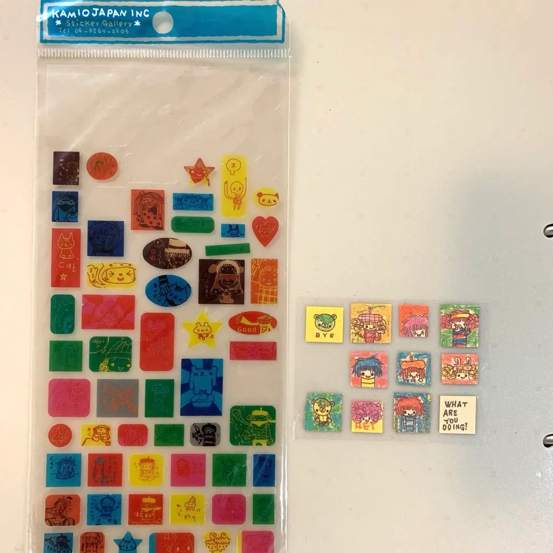 Thumbnail of Kamio Japan Stickers, Heisei Retro, Vintage