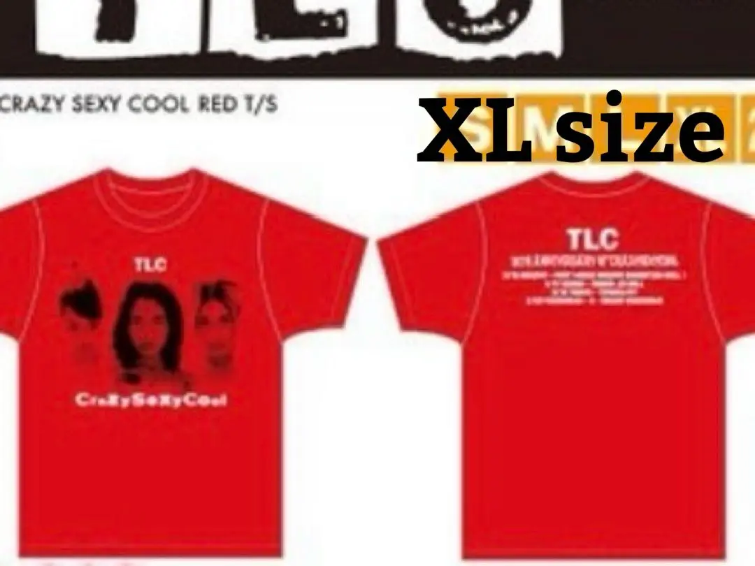 Amazon.co.jp: TLC Tシャツ CRAZY SEXY COOL RED T/S L : ホビー