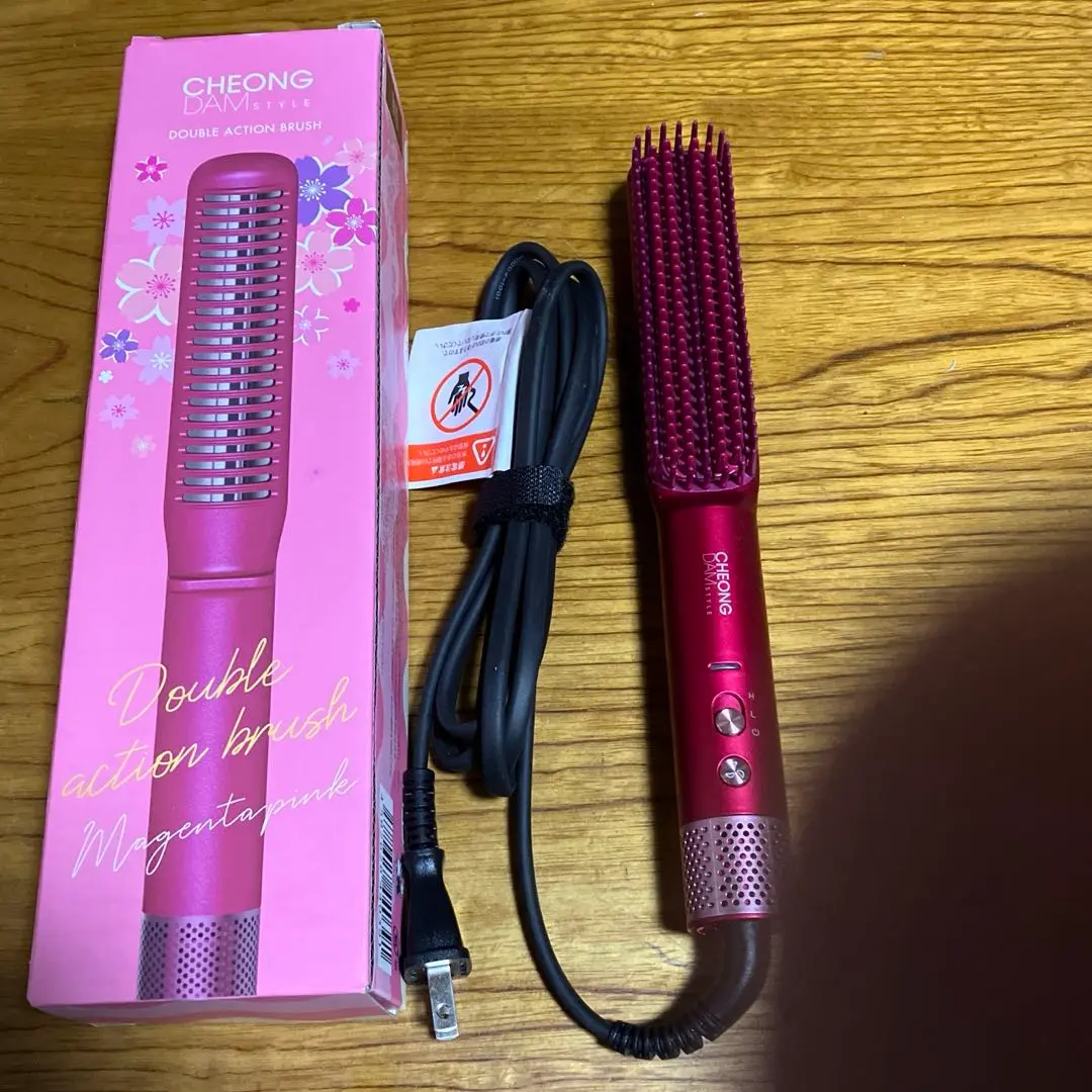 【新品未使用品】 CHEONG ダブルアクションブラシ ピンク 2025年最新】チョン ダブルアクションヘアブラシの人気アイテム