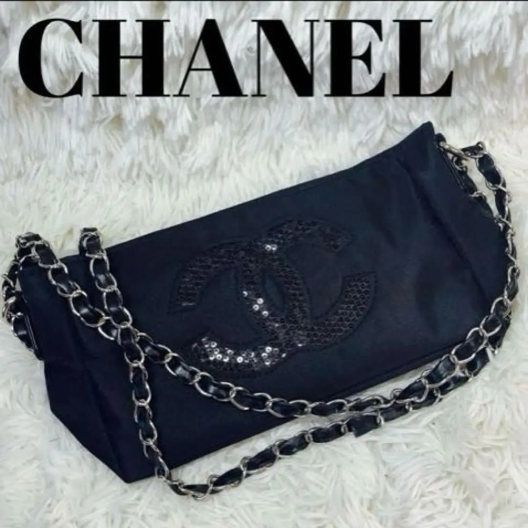 シャネル CHANEL ノベルティ ポーチ ショルダー ショルダー