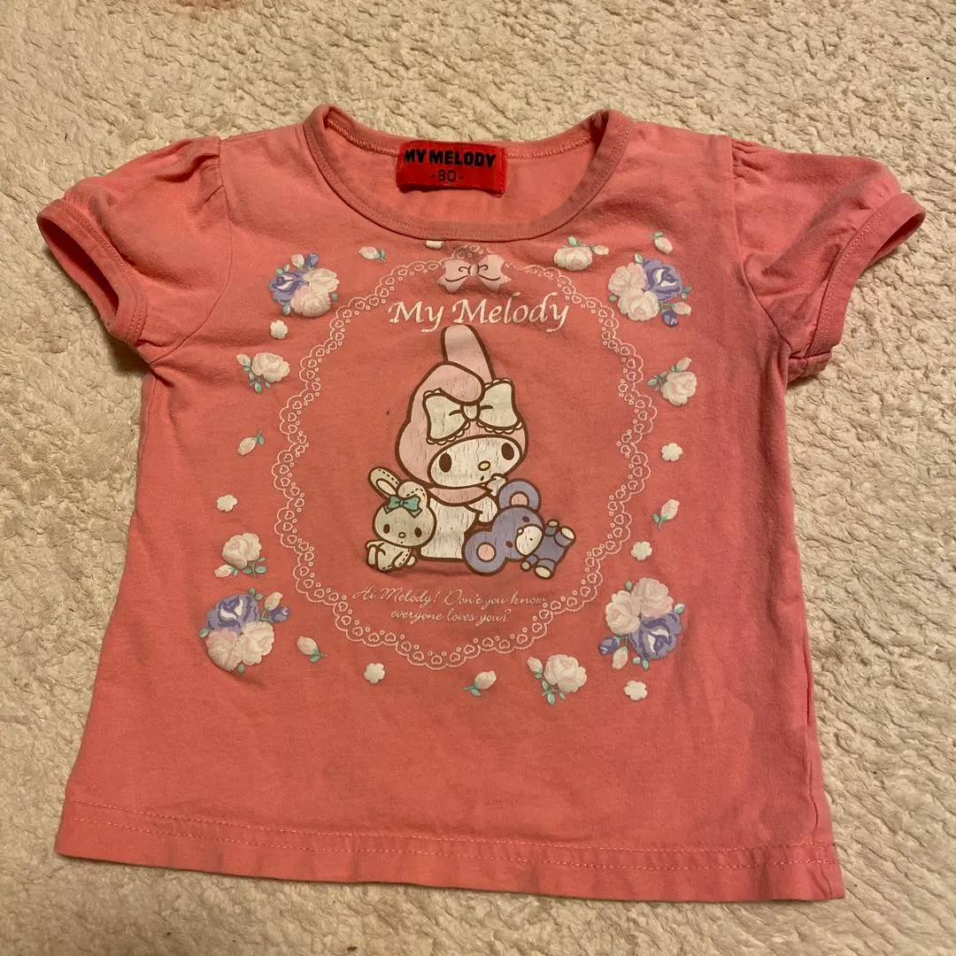 Thumbnail of My Melody T-shirt for kids, pink