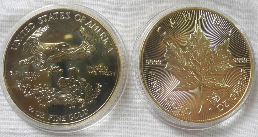 2025年最新】メイプルリーフ金貨 1/2の人気アイテム - メルカリ