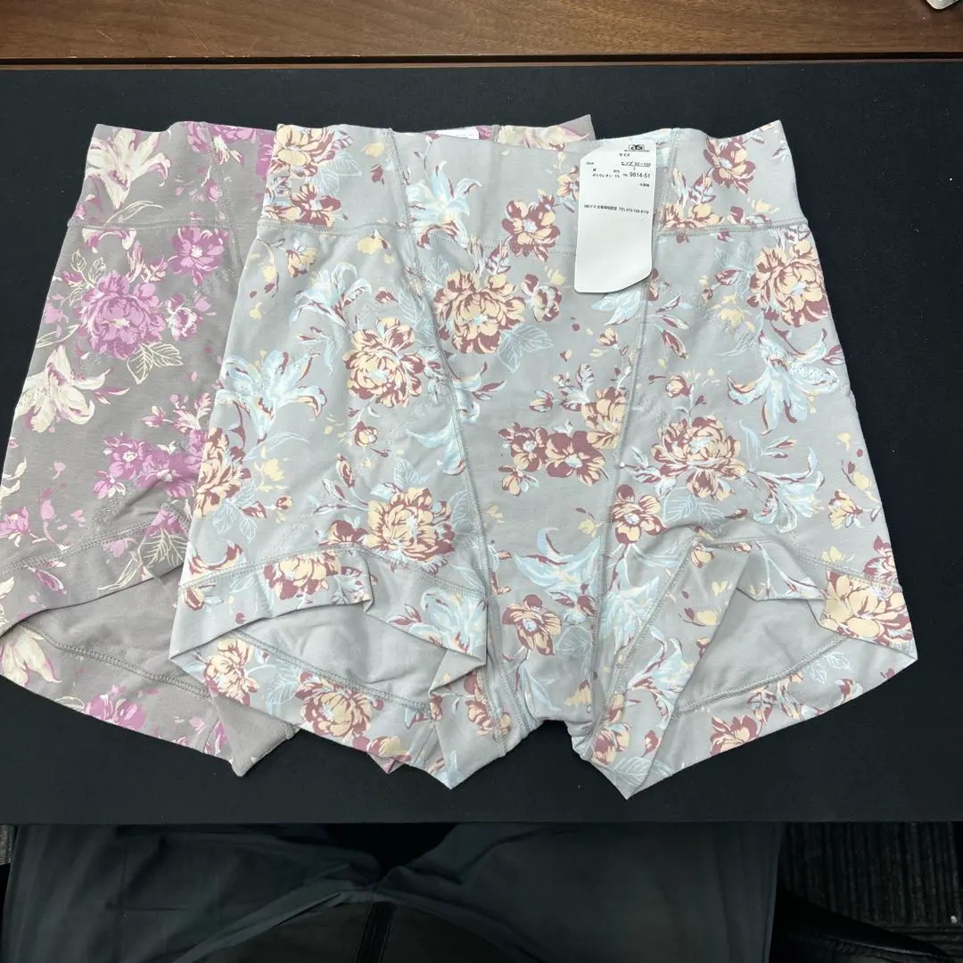 新柄！！うつくC 綿混深ばきすっきりサポート1分丈ボトム 3枚セット☆ うつくC 綿混深履き すっきりサポート 一分丈ボトム3枚セット