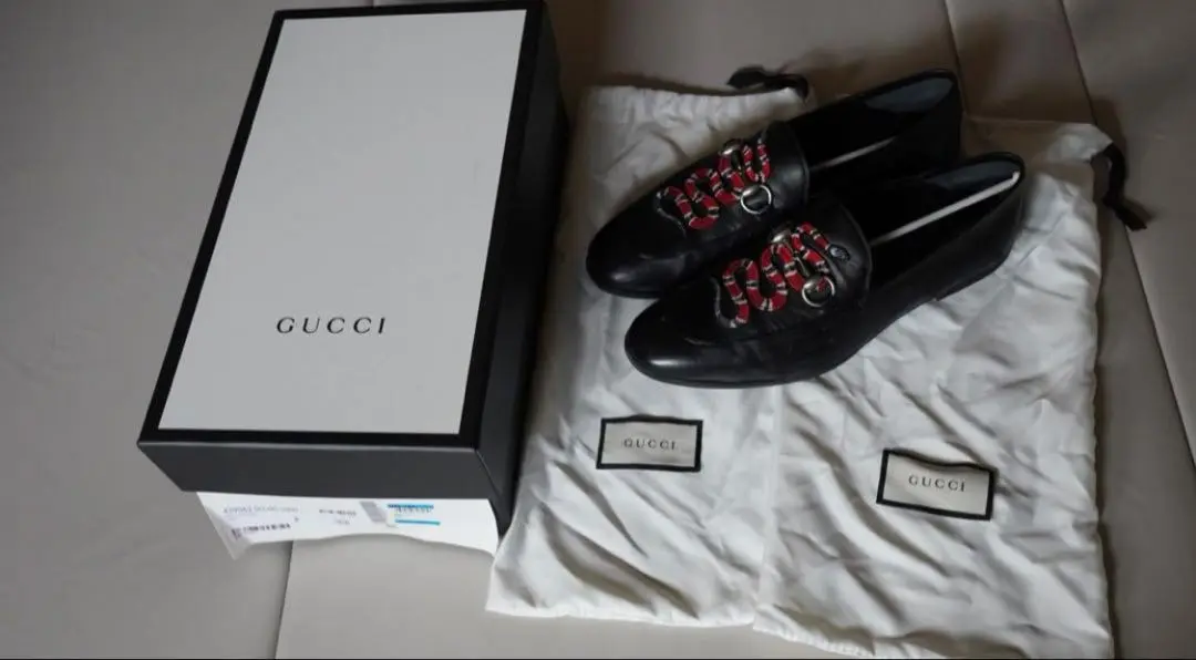 2025年最新】GUCCIスネークローファーの人気アイテム - メルカリ