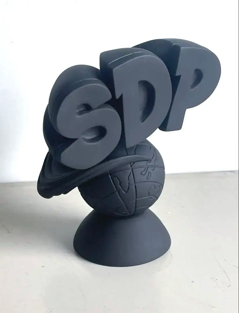 激レア！スチャダラパー ソフビ 黒 SDP ロゴマーク 3D マットブラック 2025年最新】スチャダラパー ソフビの人気アイテム - メルカリ