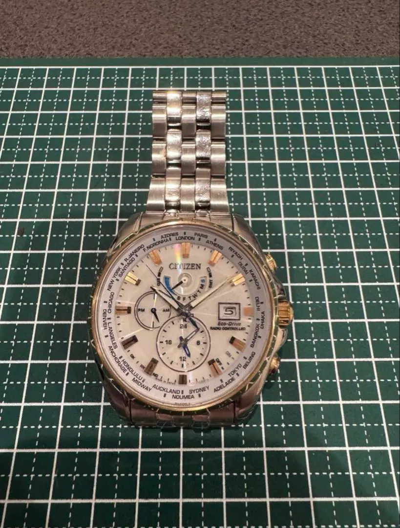 【訳あり】CITIZEN エコドライブH820-T021701 ソーラー電波時計 楽天市場】シチズン CITIZEN エコドライブ 腕時計 ラジオ