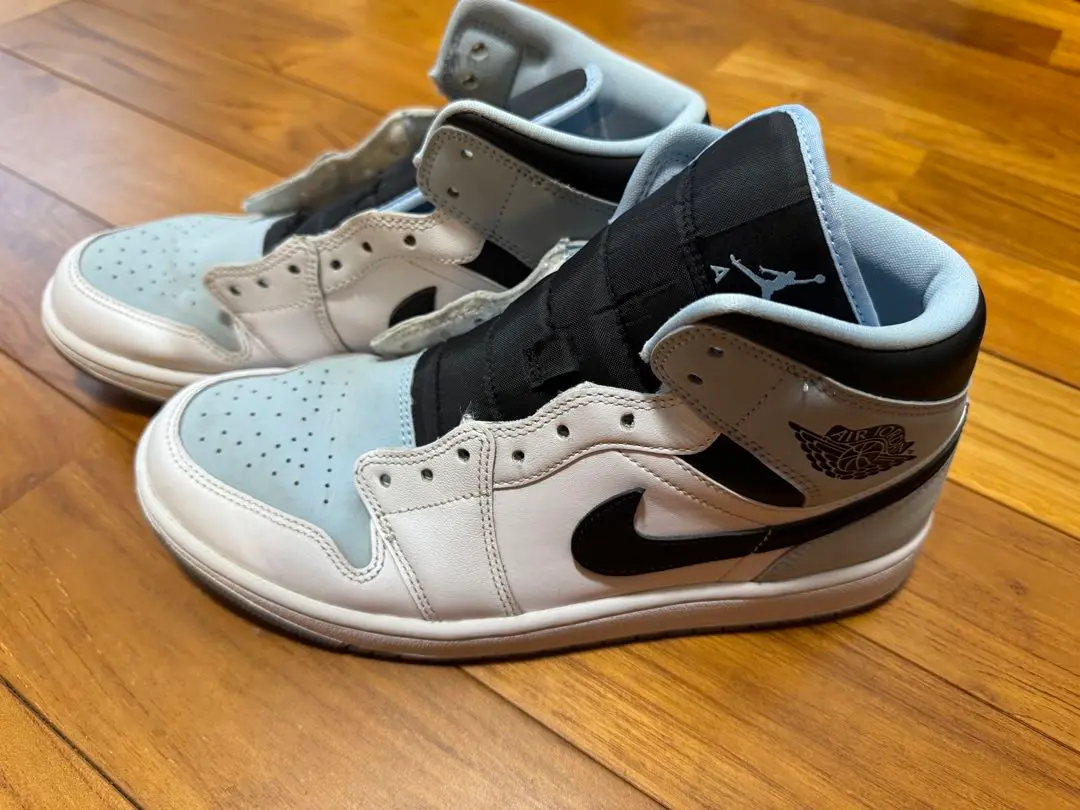 2025年最新】nike air jordan 1 mid ice blue nubuckの人気