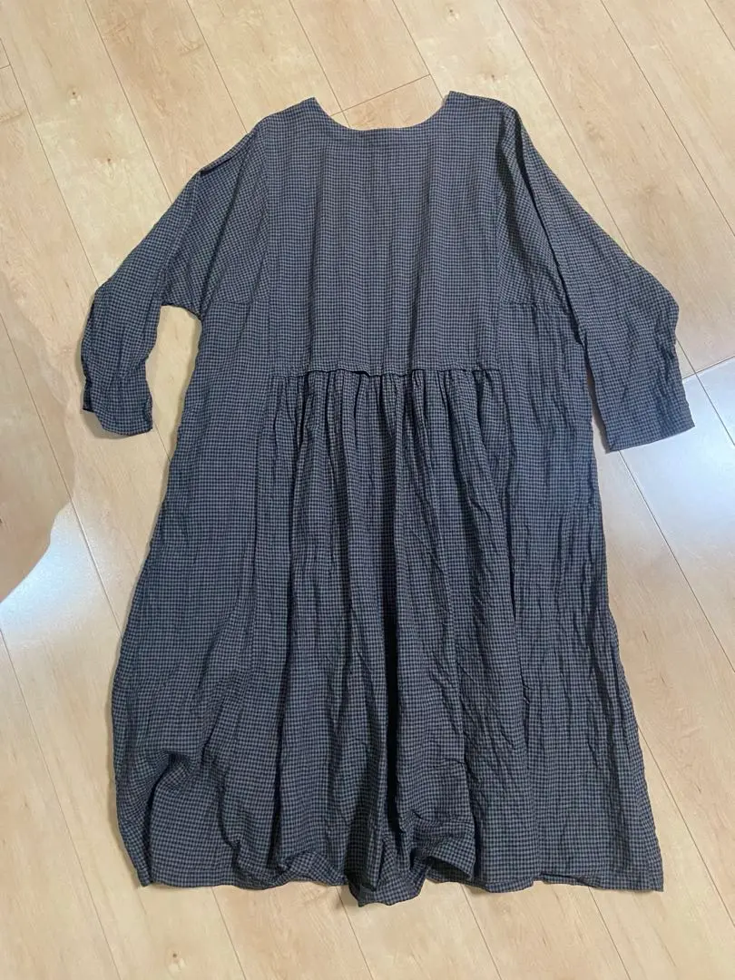 Thumbnail of nest Robe shirt dress, check pattern