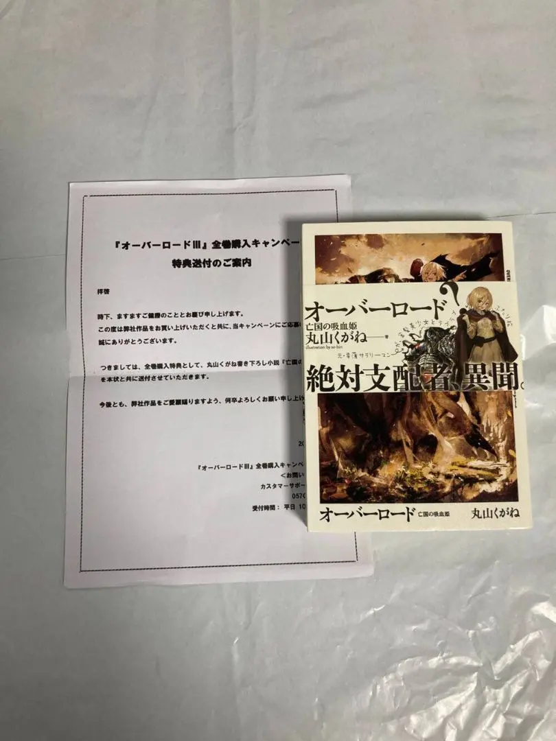 2025年最新】オーバーロード 特典小説『亡国の吸血姫』の人気