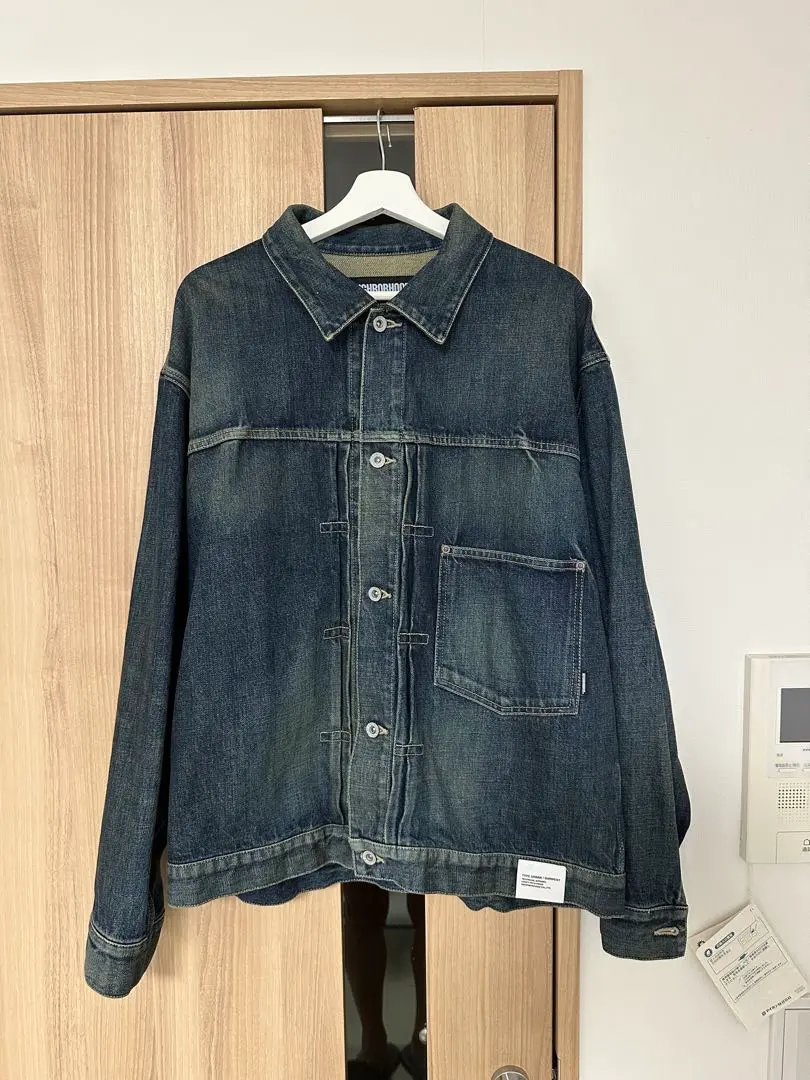 本日限定価格NEIGHBORHOOD SAVAGE DENIM type-1 Buy Neighborhood Savage Denim Type-1 Jacket 'Indigo