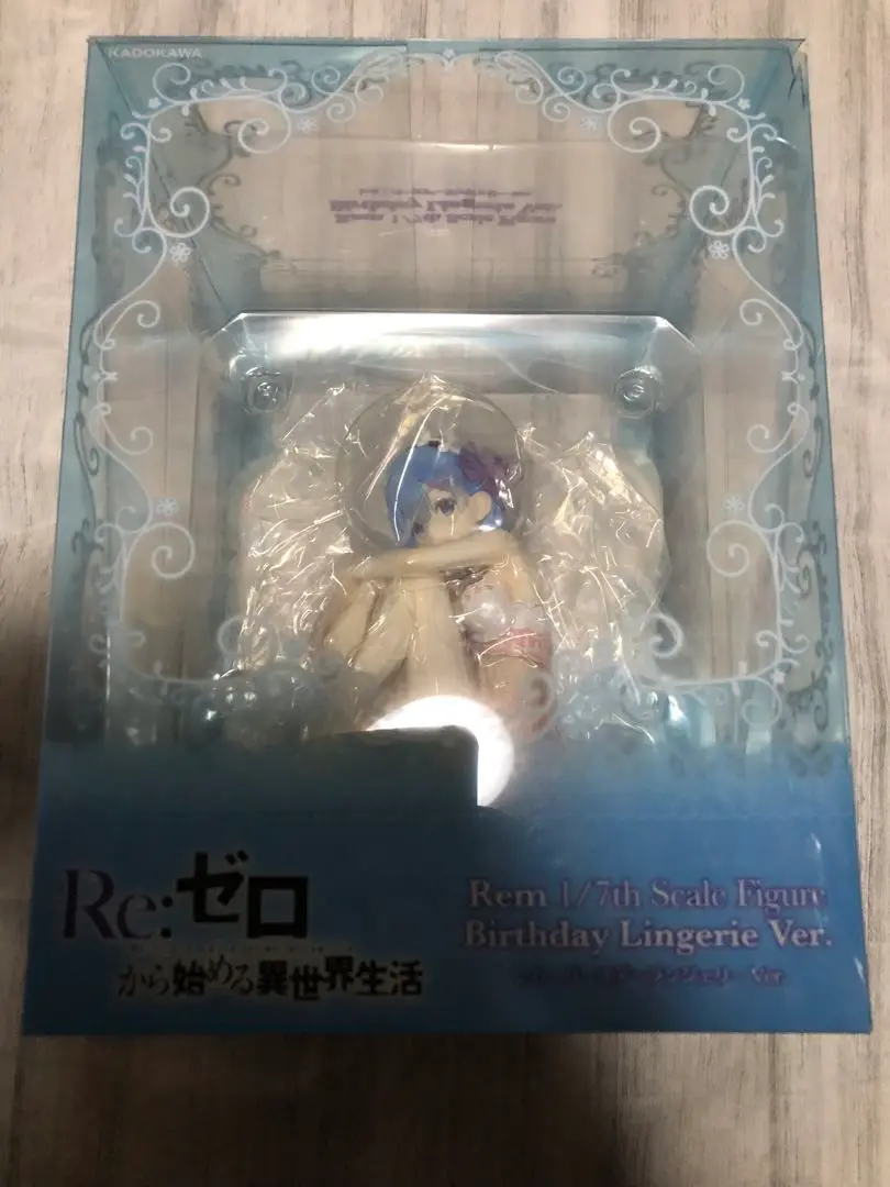 GERRY - レム・バースデーブルーランジェリーVer. Re:ゼロから始める異世界生活 1/7 完成品 フィギュア KADOKAWA(カドカワ) レム・バースデーブルーランジェリーVer. (フィギュア) - ホビー