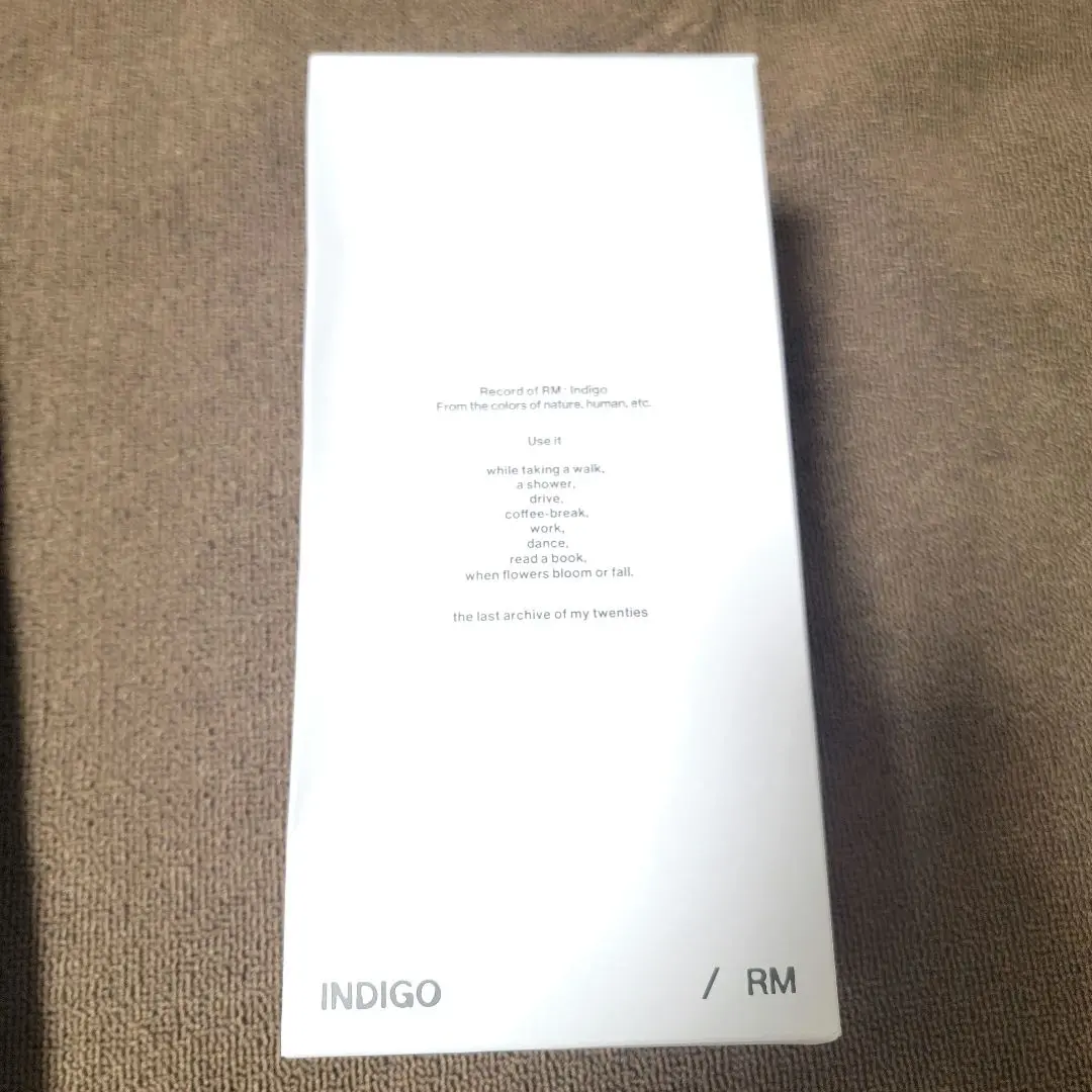 BTS RM Indigo 花瓶 Vase フラワーベース JPFC BTS RM Indigo Vase Namjoon New, Unopened with Box | eBay
