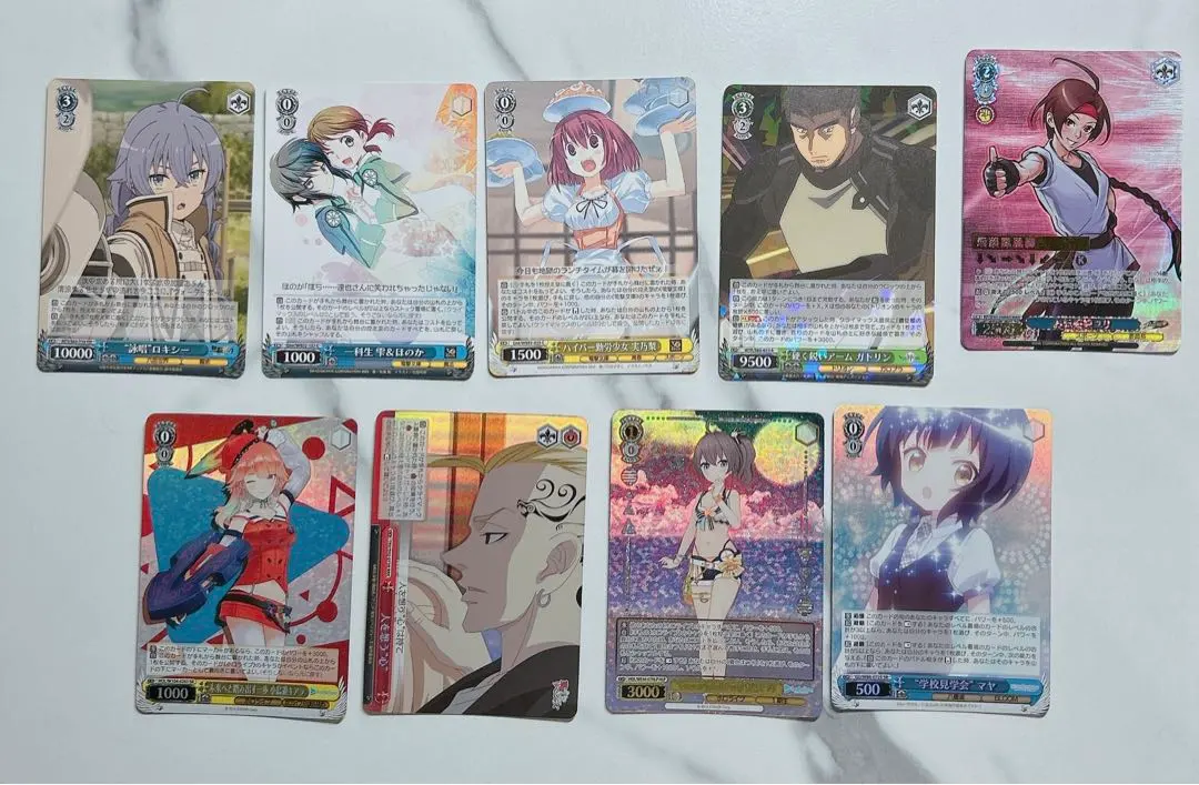 Thumbnail of Weiss Schwarz Lot of 9 Cards