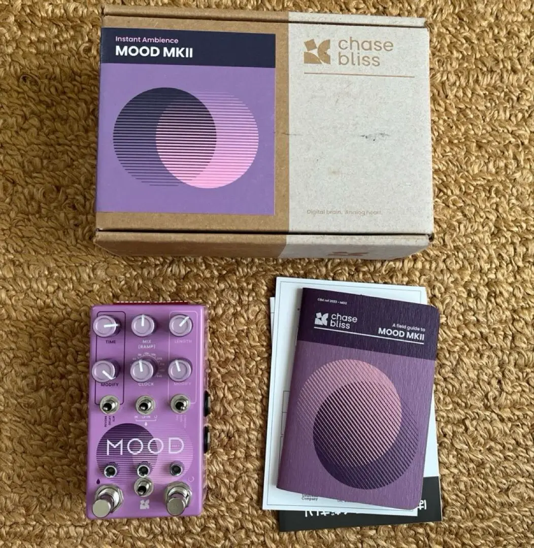 CHASE BLISS AUDIO MOOD グラニューラ/ディレイ　中古品 5/14～6/14 2022年 ハイエンドエフェクターフェア 第二弾