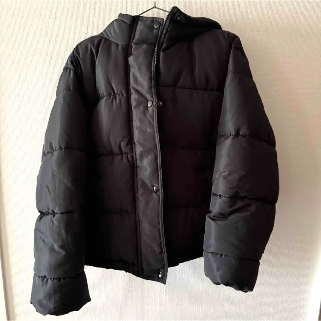 Thumbnail of 【Includes Shipping】Java Down Jacket Short Length Faux Down Black