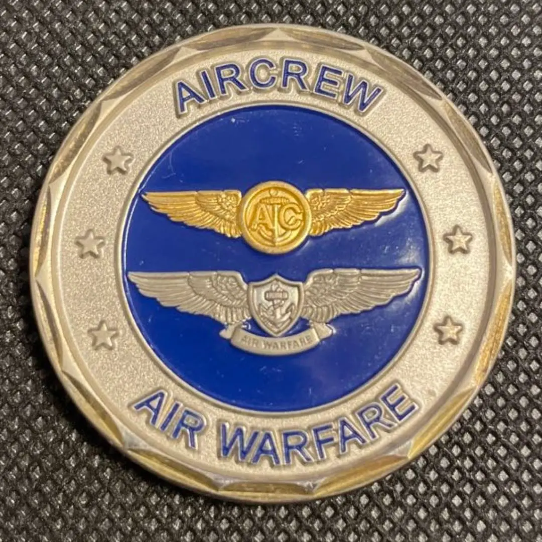米軍 実物 先任上級曹長 チャレンジコイン 横田基地 第374空輸航空団 米空軍 米空軍 横田基地 先任最上級曹長 チャレンジ コイン 優秀賞
