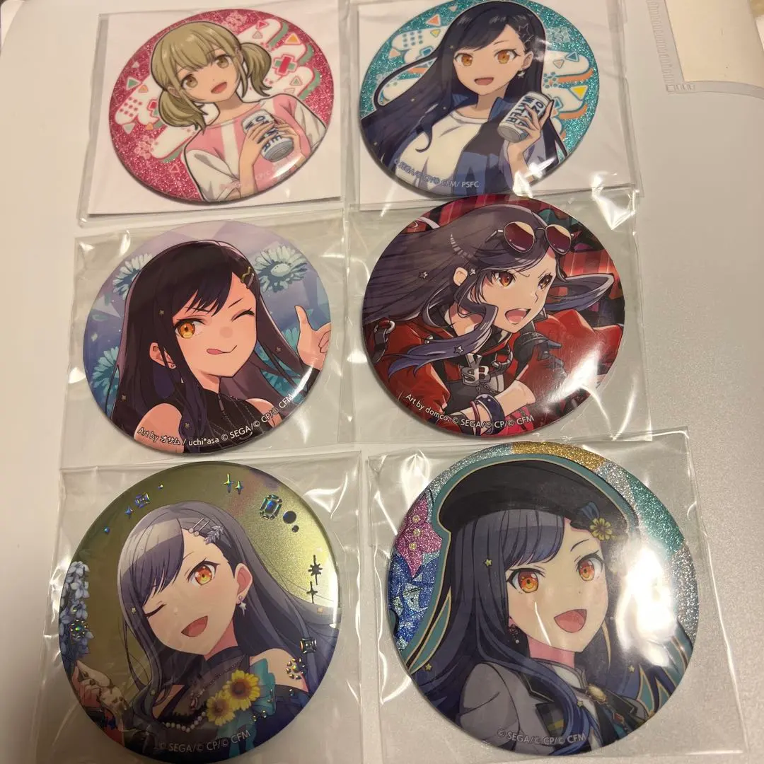 世界計畫 繽紛舞台！ 徽章 白石杏 小豆澤心羽 的縮圖