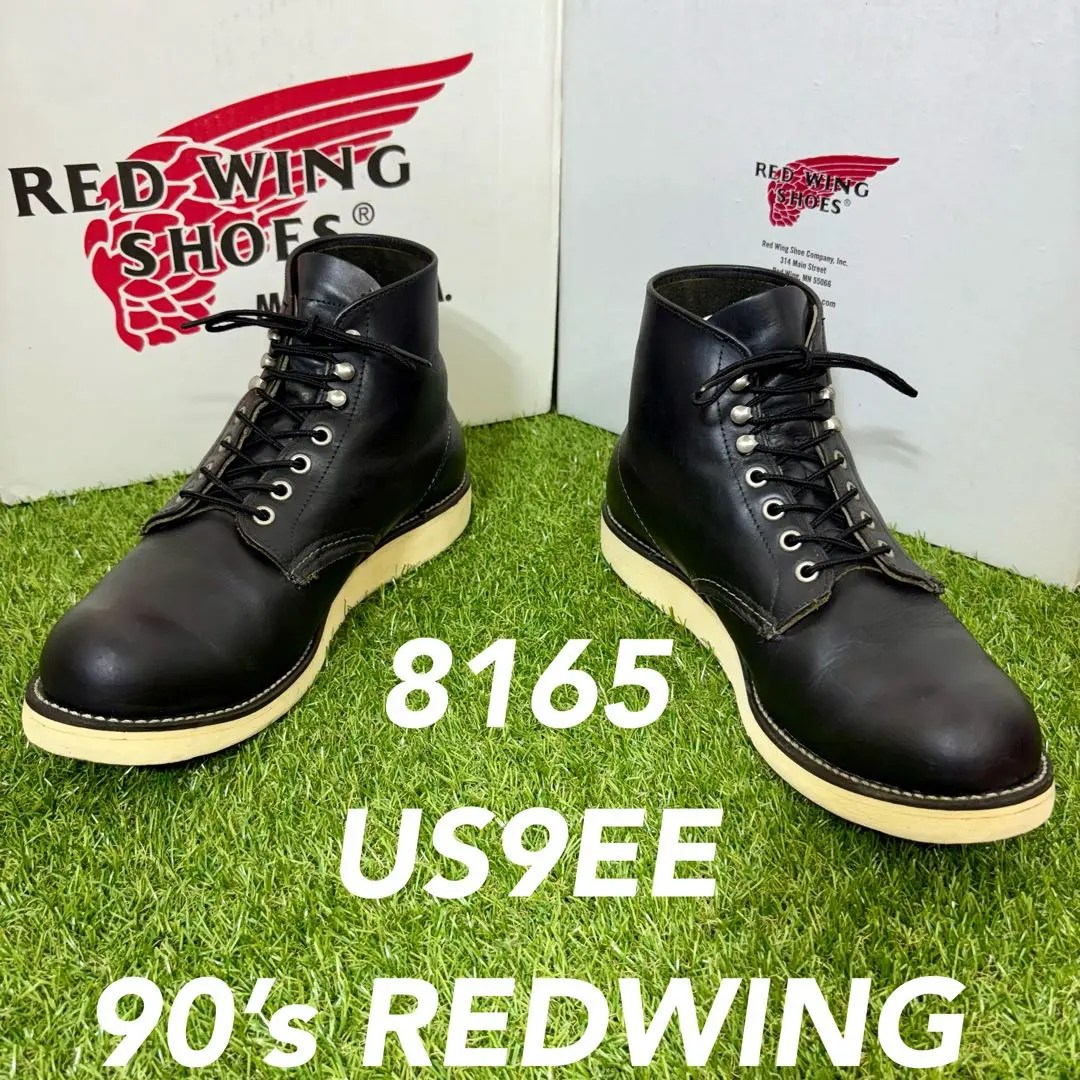 REDWING8165茶芯　97年製　9D Yahoo!オークション - (33559)茶芯97年製REDWING8165レッド