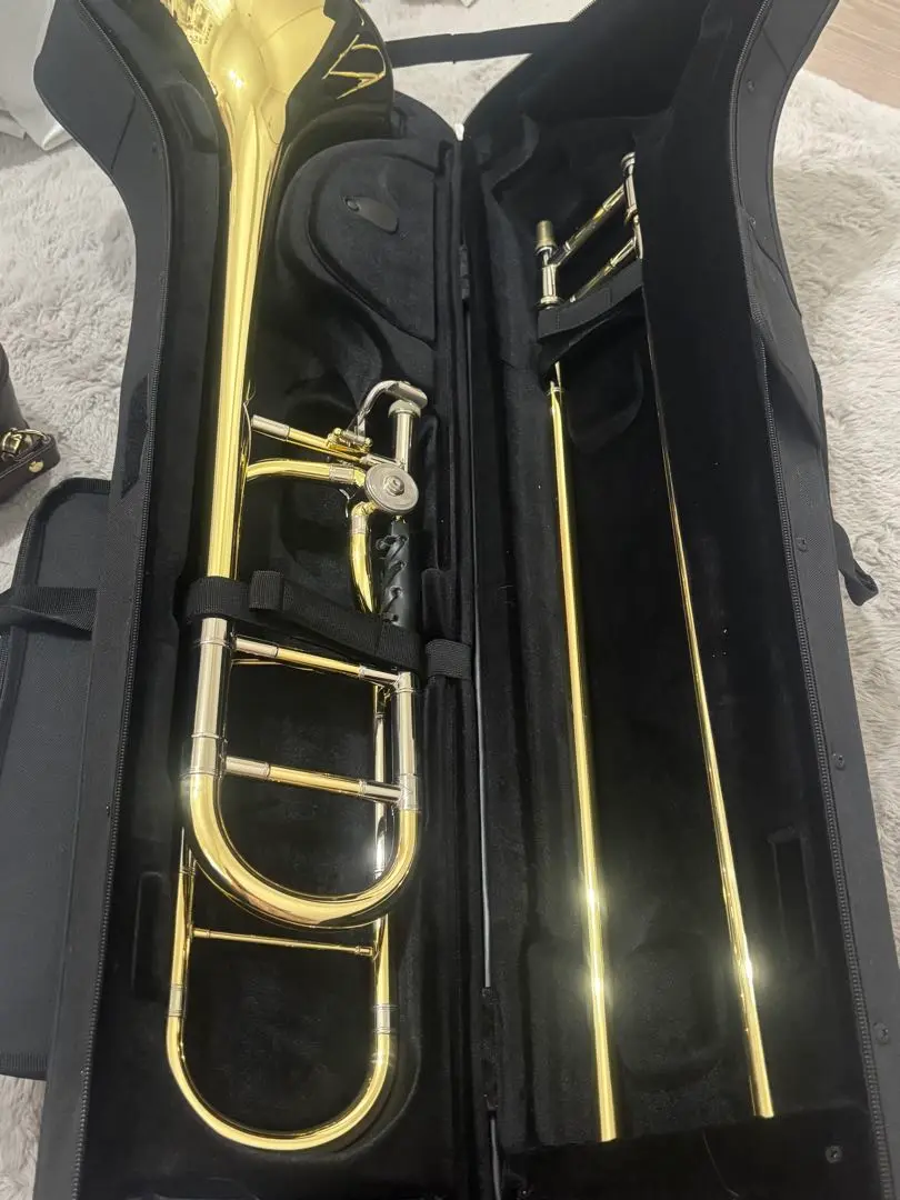 YAMAHA トロンボーン テナーバス　YSL882GO ジャンク YAMAHA トロンボーン テナーバス YSL882GO ジャンク（YAMAHA