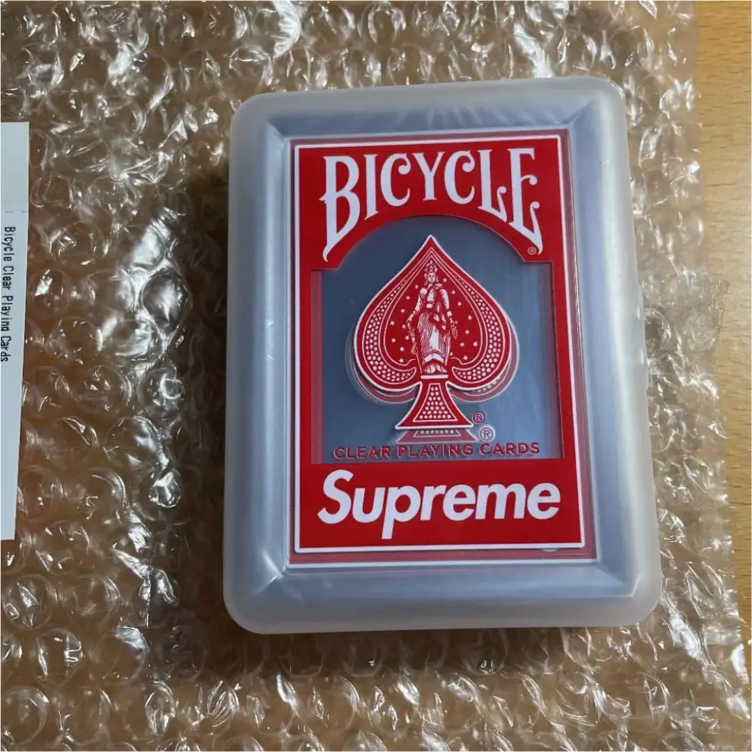 2025年最新】supreme bicycle clear playing cardsの人気
