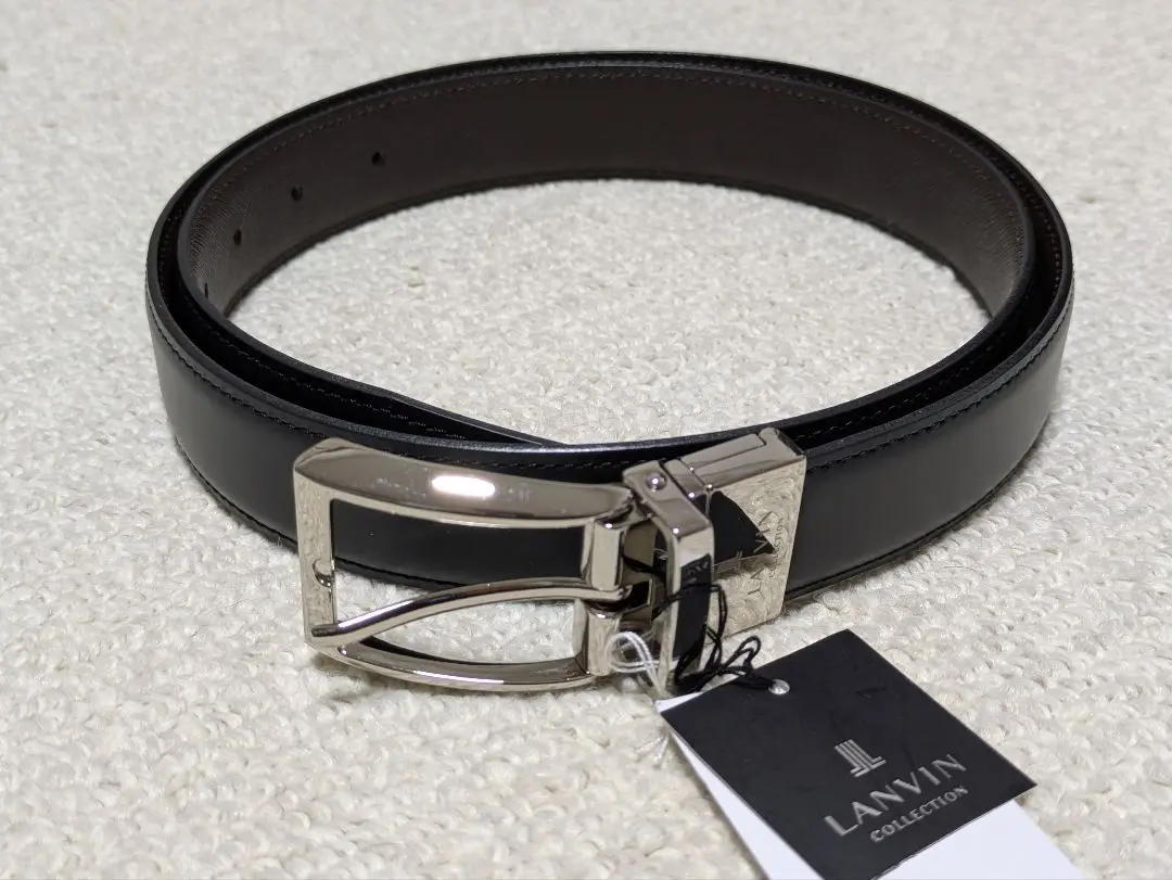 LANVINCOLLECTION(ランバン・コレクション）シュリンクレザー