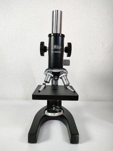 超レア ニコン 56年前 Nikon顕微鏡 昭和レトロ りかなび】ニコン 生物顕微鏡 Ci－L Plus 明視野 三眼