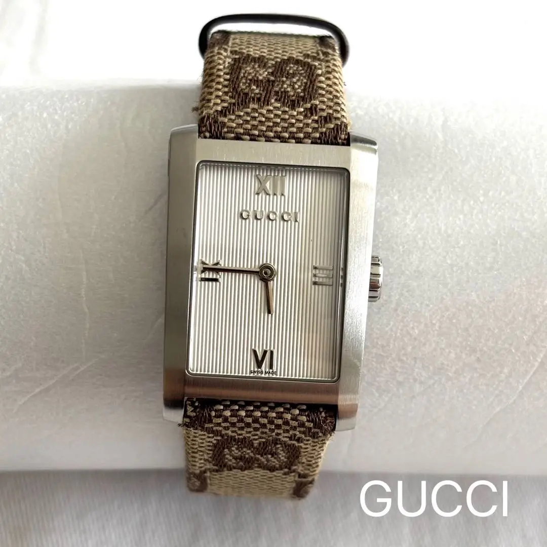 GUCCI グッチ 8600J 女性用 クオーツ腕時計 電池新品 2306-1