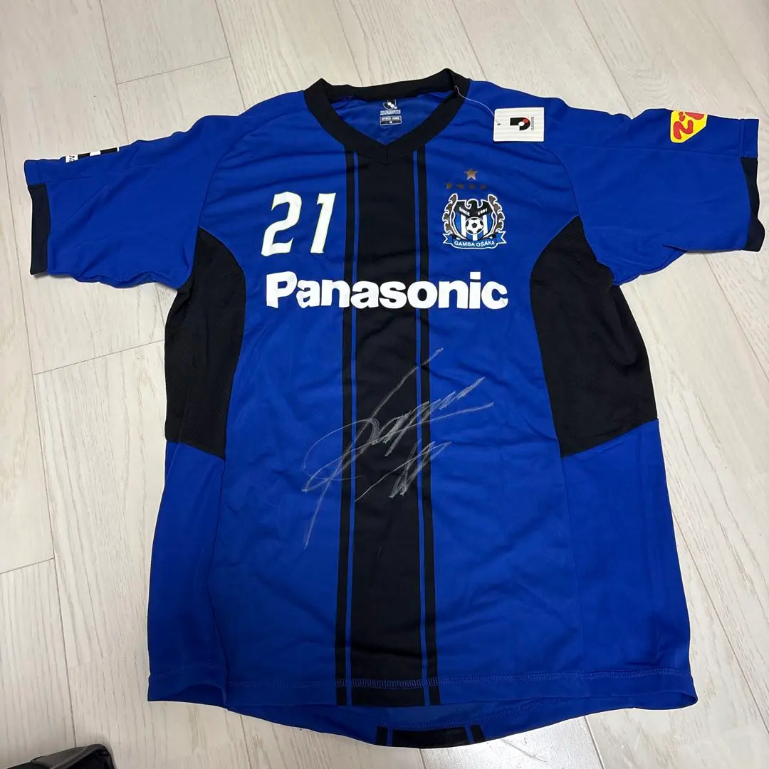 Thumbnail of Panasonic soccer shirt, Ryoichi Kaji