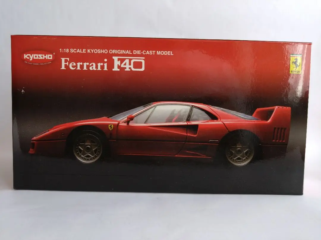 京商 1/18 フェラーリ F40 レッド K08411R 完成品 Amazon | 京商オリジナル 1/18 フェラーリ F40 レッド 完成品