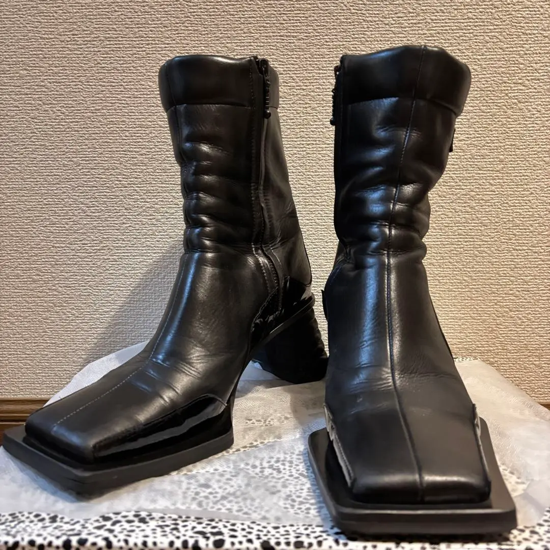 楽天市場】EYTYS | GAIA LEATHER BOOTS (BLACK) ガイア ブーツ