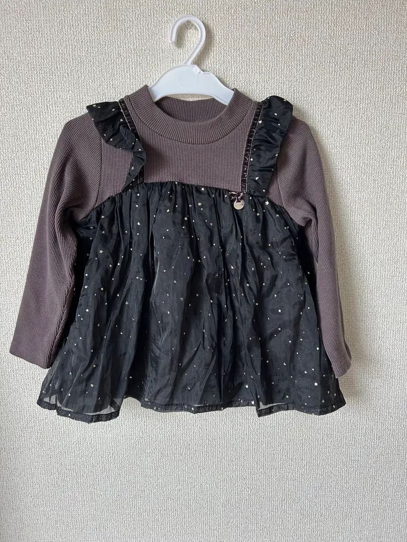 Thumbnail of Petit Main Tulle Docking Cut-and-Sewn Top 110