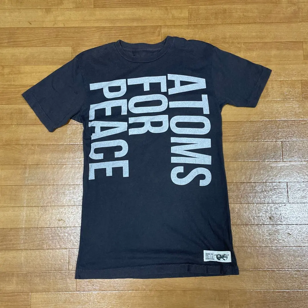 トム・ヨーク INSTITUTE FOR PEACE Tシャツ Lサイズ PeaceStudiesBlackTS02_grande.