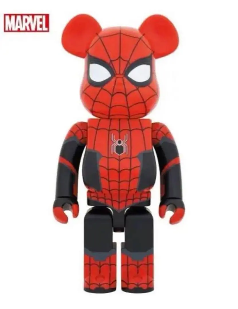 MEDICOM TOY - BE@RBRICK SCARLET SPIDER 1000％ スパイダーマン Bearbrick x Marvel Spider-Man Scarlet Spider 100% & 400% Set