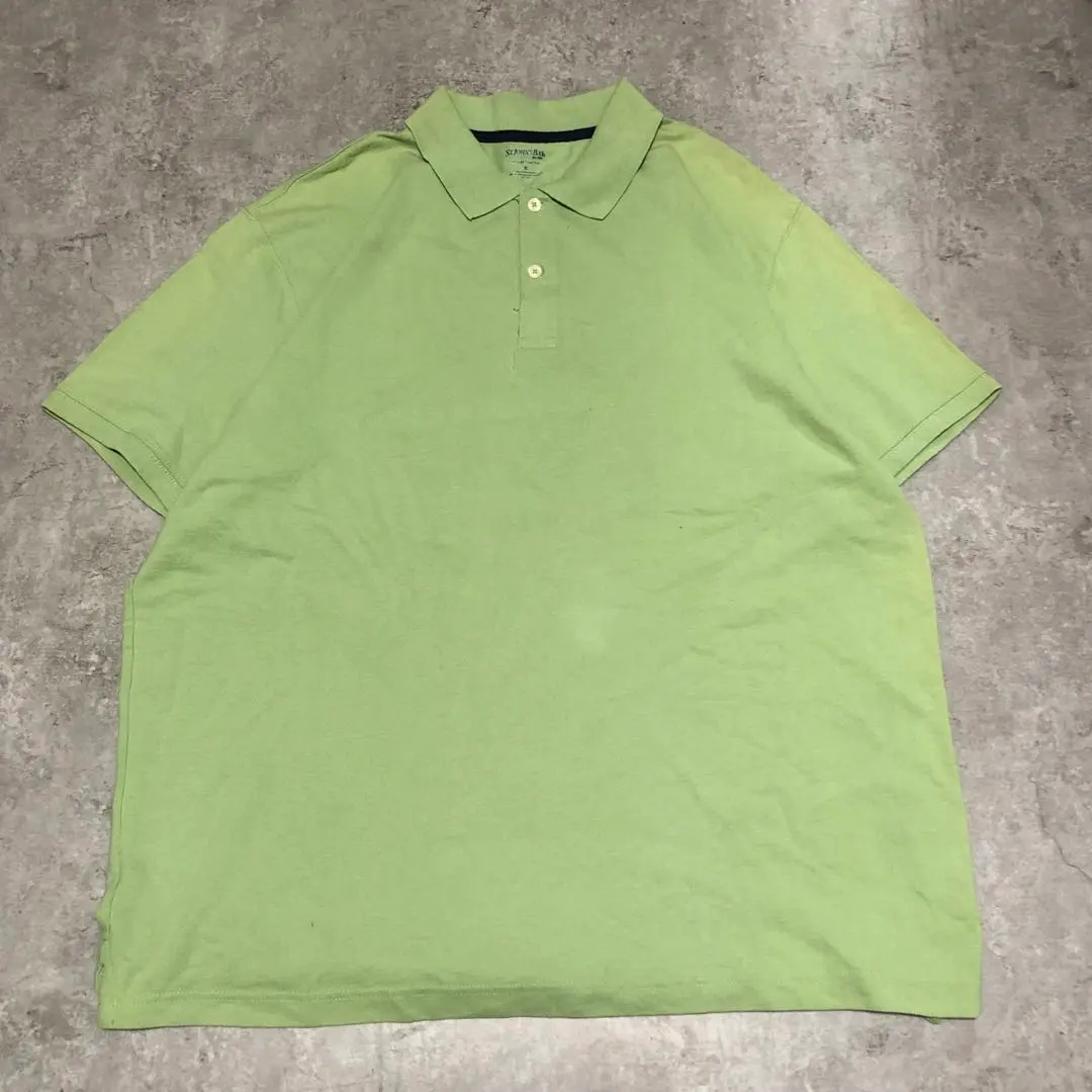 Thumbnail of St. John's Bay Cotton Pique Short Sleeve Polo Shirt XL Vintage