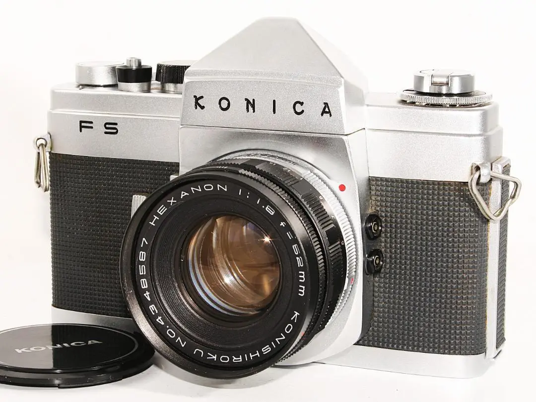 Konica FS-1 フィルム一眼レフ カメラ　ヴィンテージ ADAPTALL Konica FS-1 フィルム自動装填を実用化した一眼レフカメラ – 御