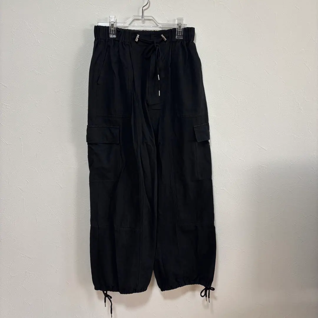 Thumbnail of CHICO Cargo Pants, Elastic Waist and Cuffs, Cotton, Black