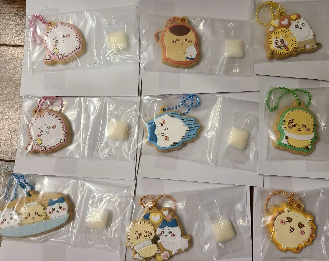 Thumbnail of Chikawa Cookie Charmcot 9 Piece Set