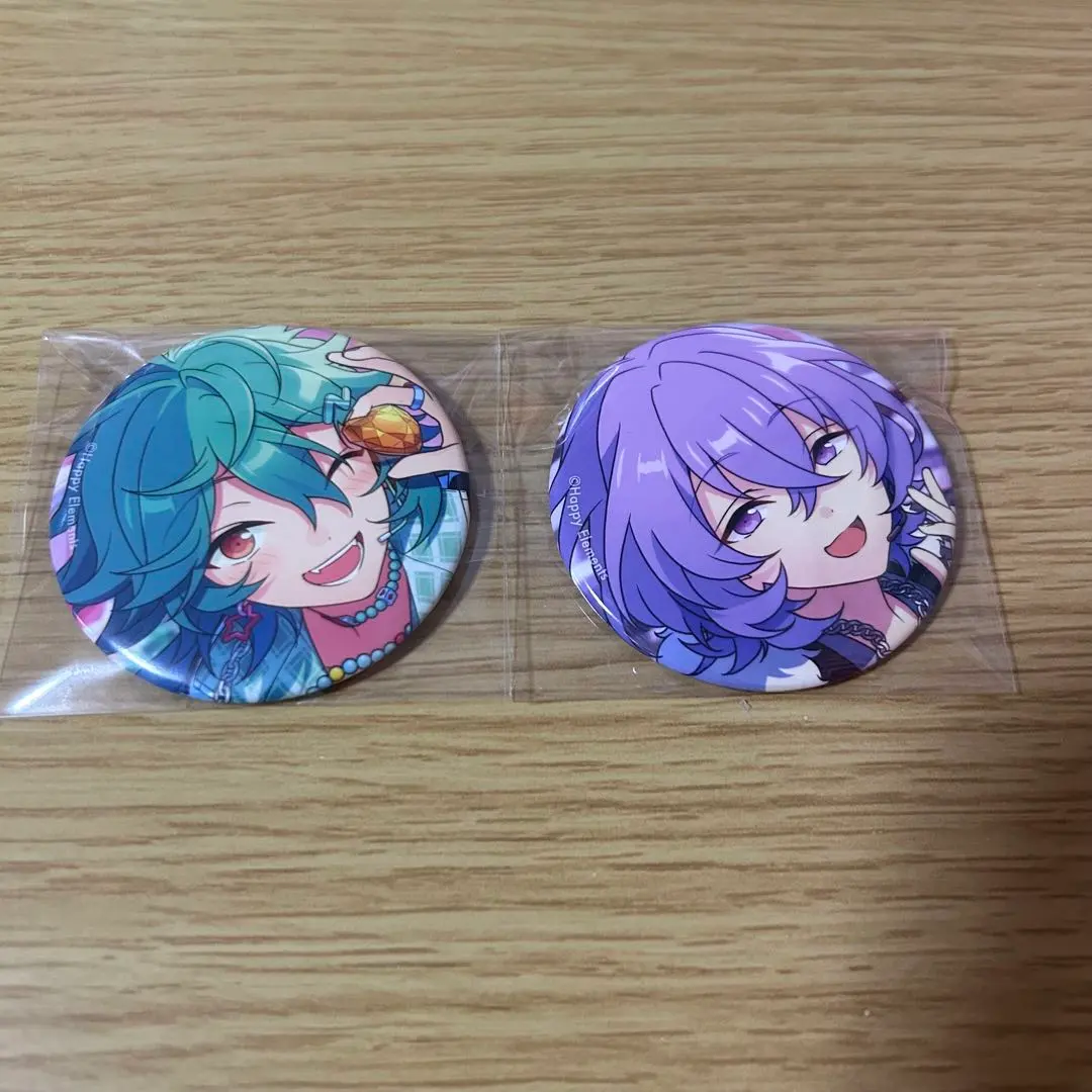 Thumbnail of 【Brand New, Unused】 Ensemble Stars Collection Can Badge Leica Yume, Set of 2