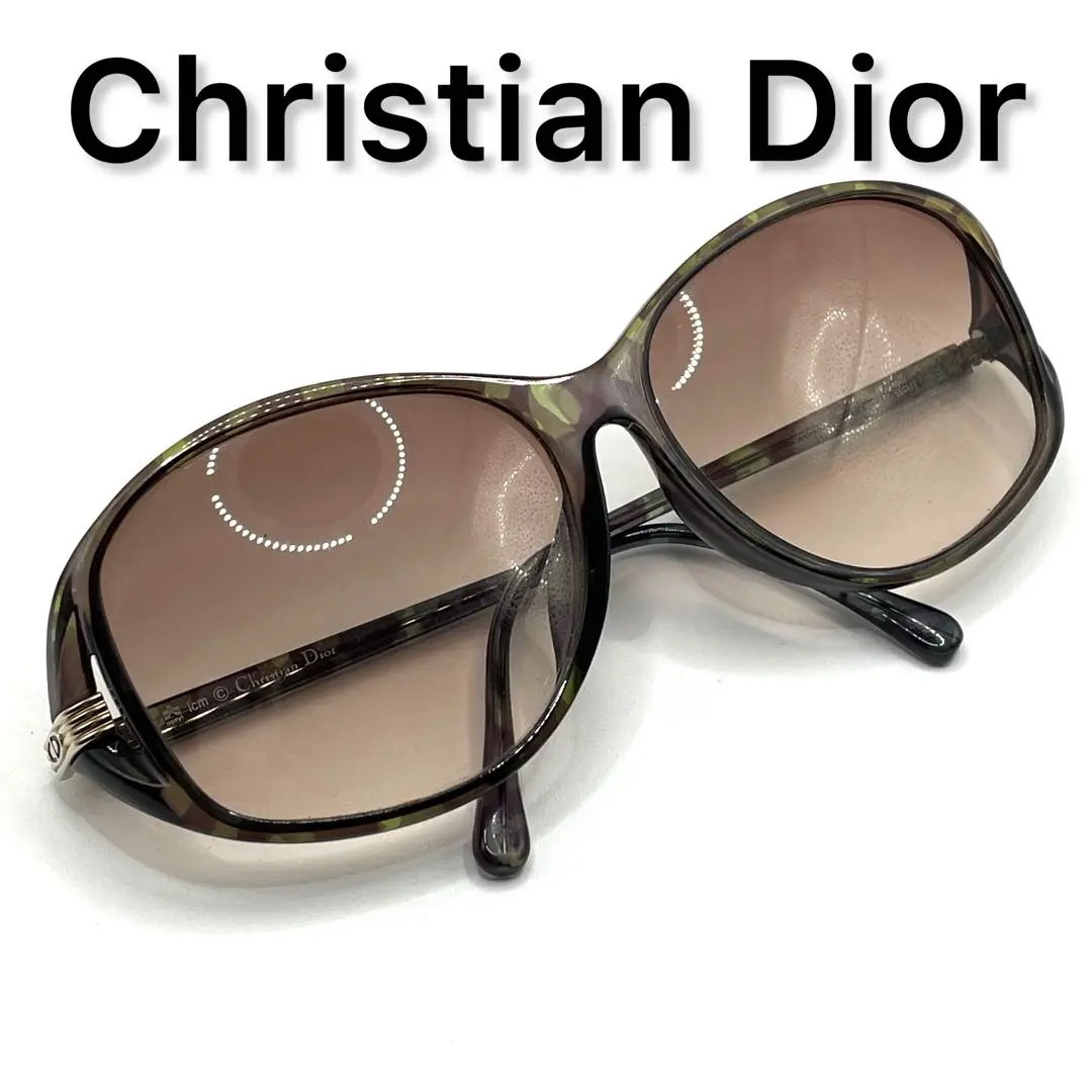 【50％OFF】 クリスチャンディオール ロマンティック サングラス オーバル 小物