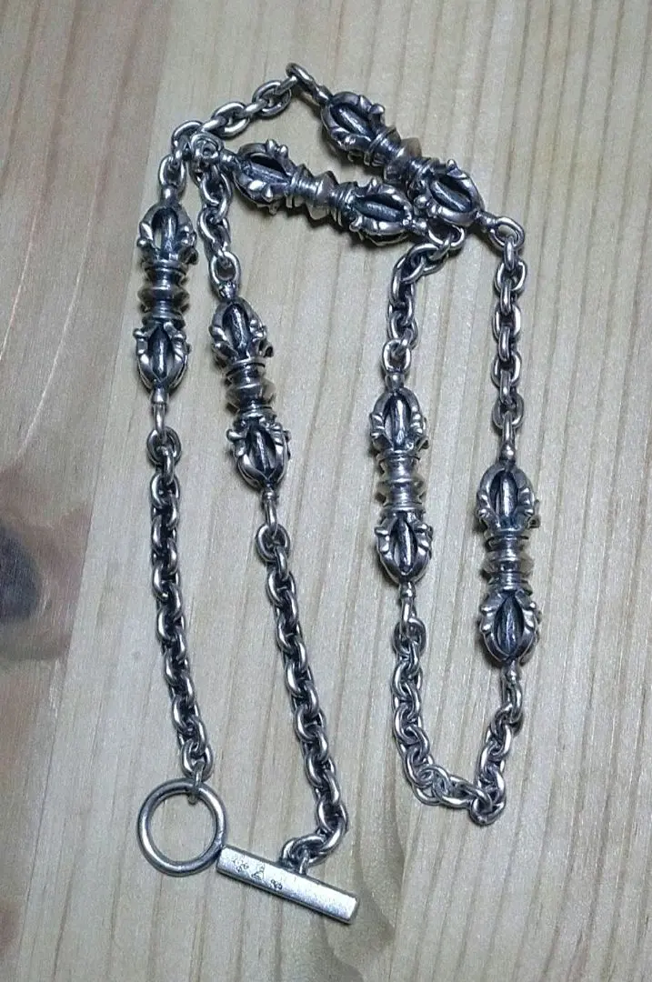 希少 SHAMBHALA シャンバラ ネックレス 約46cm シルバーアクセ 希少】SHAMBHALA シャンバラ シルバーネックレス - メルカリ
