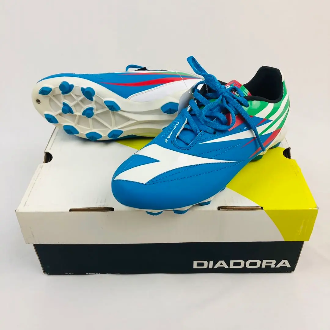 希少　日本製　　レトロ　ディアドラ　レジスタ カンガルーレザー 26.0 値下げ 2025年最新】DIADORA サッカーシューズ・スパイクの人気アイテム