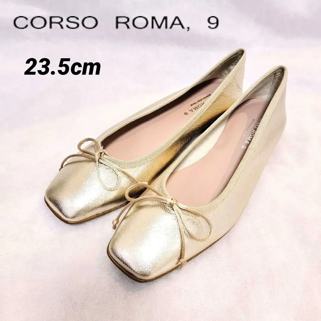 新品未使用　NOBLE 【CORSO ROMA 9】フラットシューズ　25 2025年最新】CORSO ROMA, 9 レディース フラットシューズ