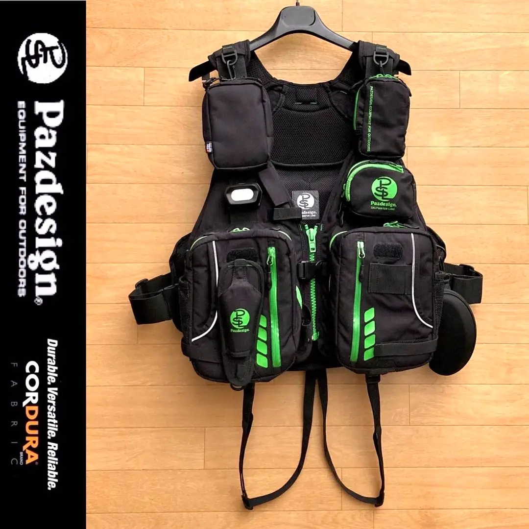 美品　Pazdesing パズデザイン SLV-008 ライフジャケット Pazdesign | PRODUCTS | VEST SLV-035