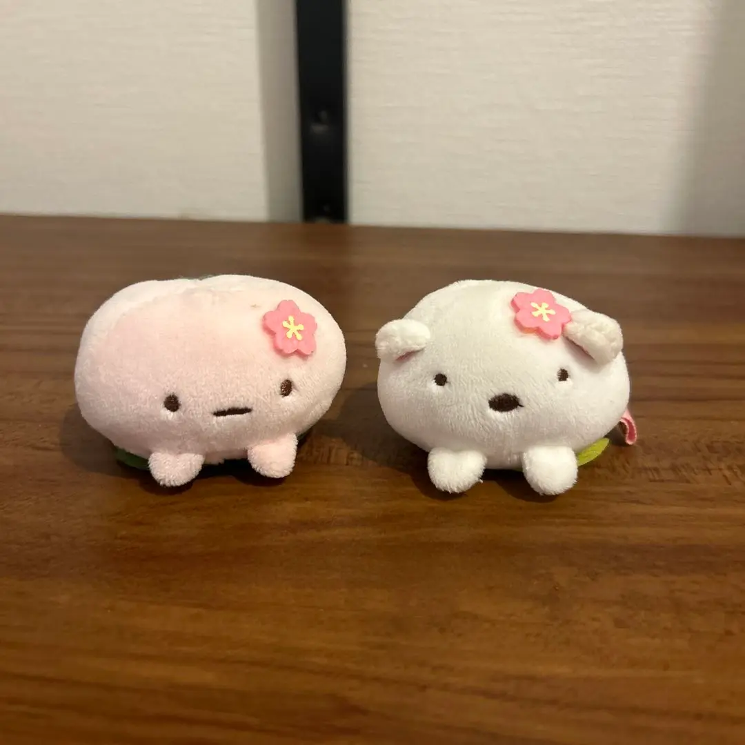 【新品・タグ付】すみっコぐらし しろくま さくらもーちもち てのりぬいぐるみ すみっコぐらしスーパーもーちもちぬいぐるみしろくま