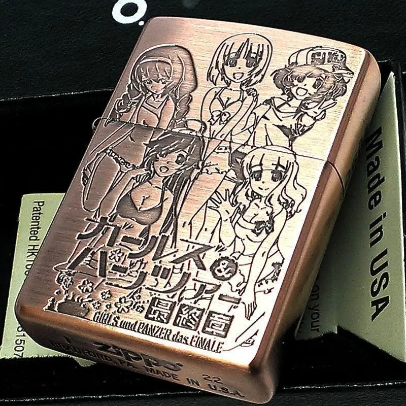 ガールズ＆パンツァー ZIPPO 冷泉麻子 ガールズ＆パンツァ―Zippo あんこうチーム、10校隊長｜ガールズ