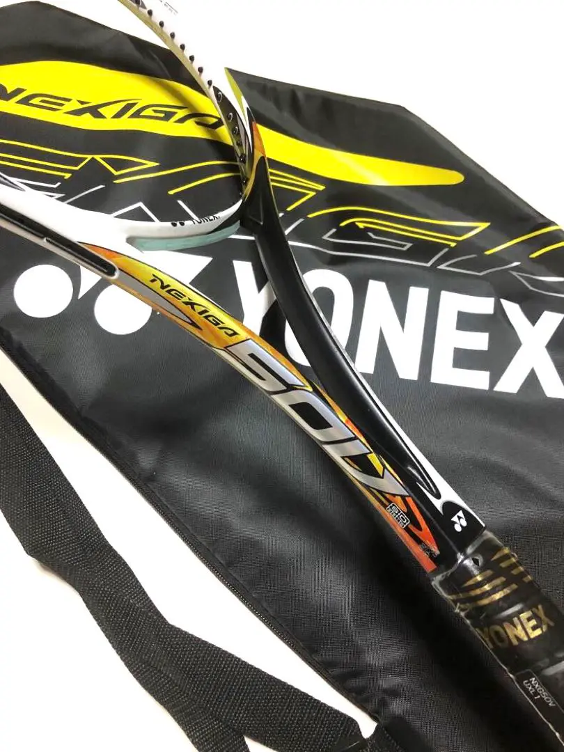 ヨネックス　NEXIGA50V UL1 美品　最安値 良品 ソフトテニスラケット 軟式 ヨネックス ネクシーガ50V UL1