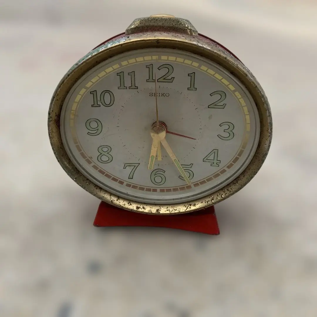 Thumbnail of Mechanical Desk Clock - SEIKO Antique