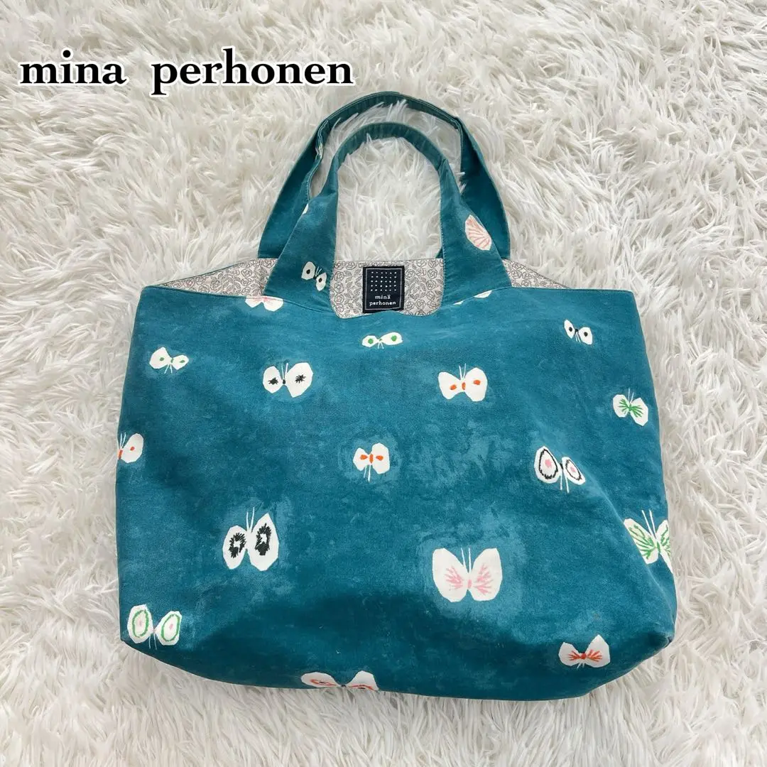 ミナペルホネン mina perhonen hana haneパニーニバッグ (ba7