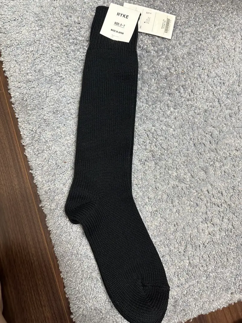 未使用・希少品【HYKE(ハイク)】 レッグウォーマー（ブラック） 未使用・希少品【HYKE(ハイク)】 レッグウォーマー（ブラック）