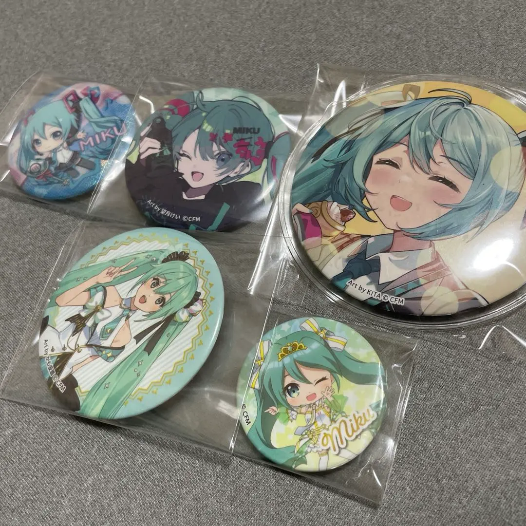 Thumbnail of Hatsune Miku Can Badge Set